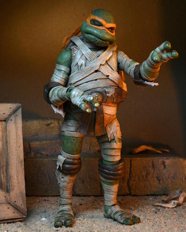 Universal Monsters x Teenage Mutant Ninja Turtles Ultimate Michelangelo as The Mummy - Image 7