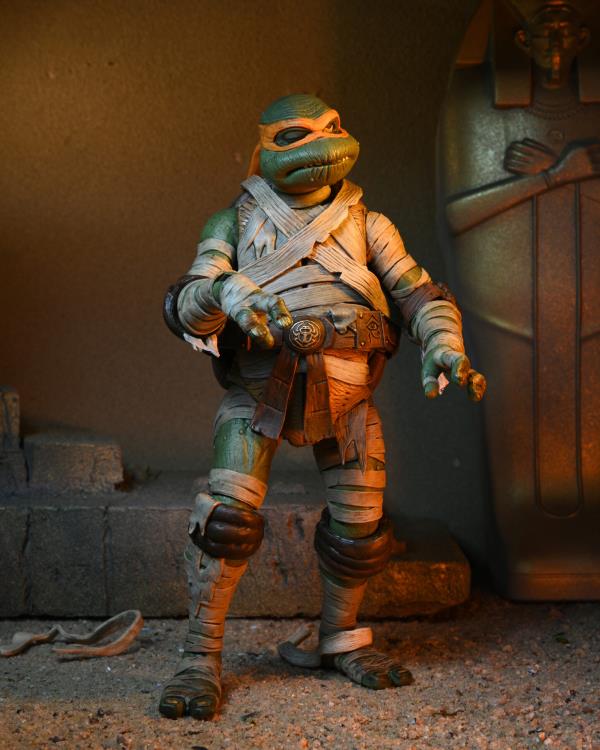 Universal Monsters x Teenage Mutant Ninja Turtles Ultimate Michelangelo as The Mummy - Image 8