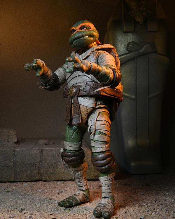 Universal Monsters x Teenage Mutant Ninja Turtles Ultimate Michelangelo as The Mummy - Image 9