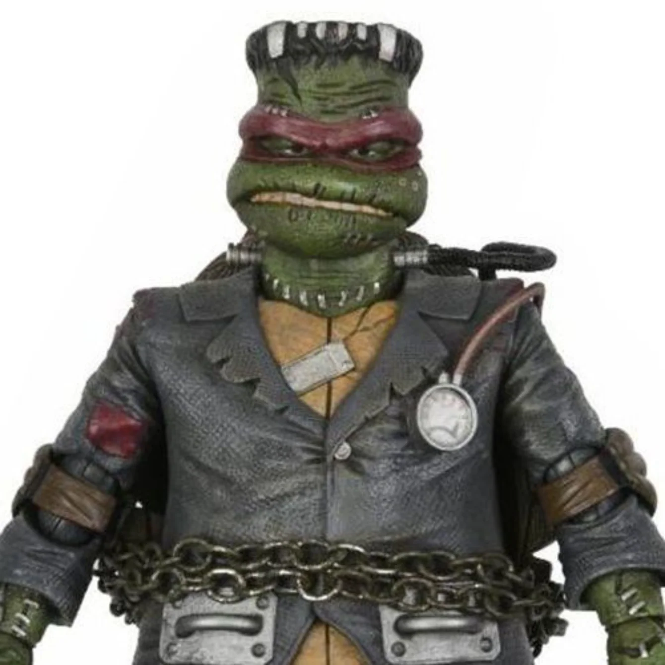Universal Monsters x Teenage Mutant Ninja Turtles Ultimate Raphael as Frankenstein's Monster Action Figure - Image 2