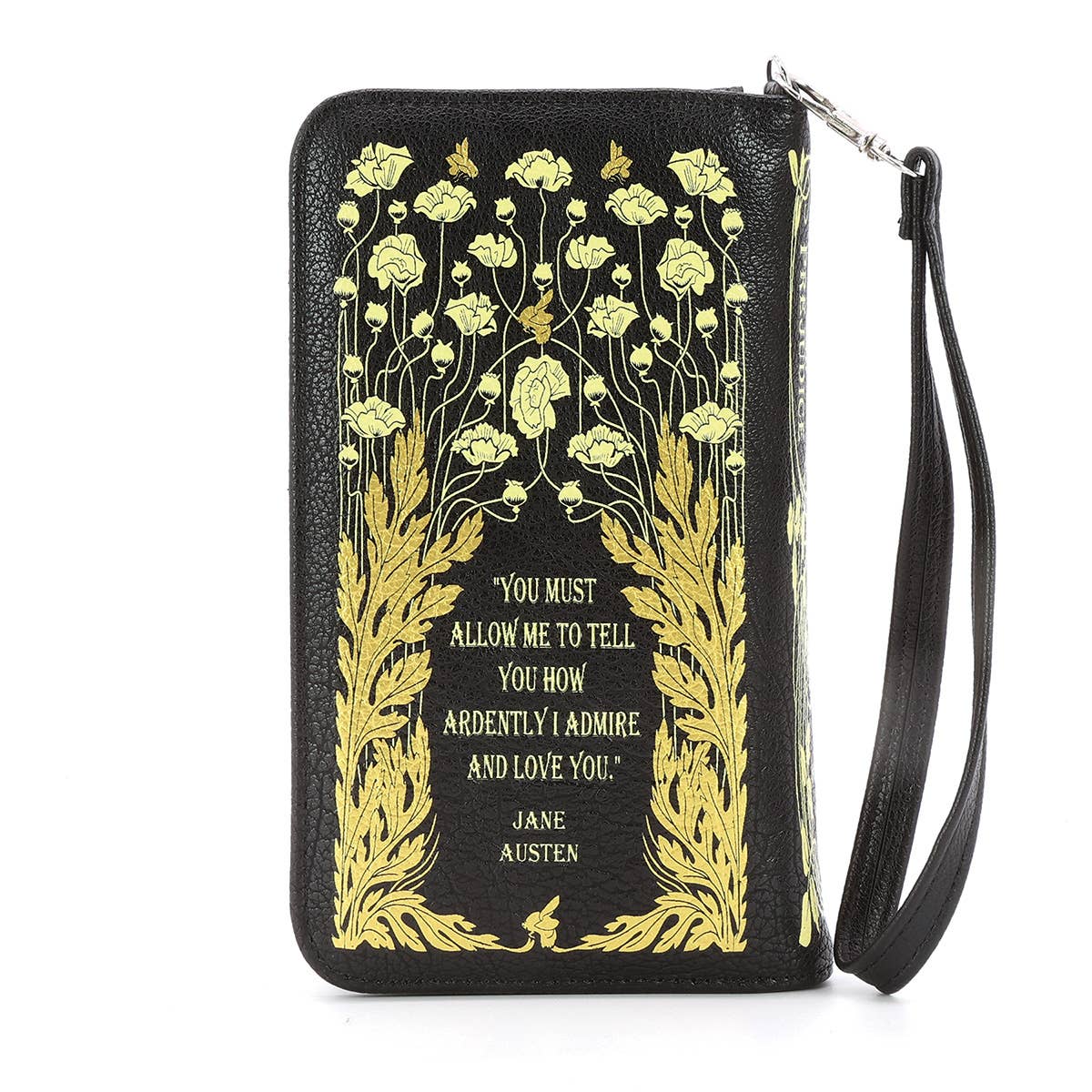 Pride and Prejudice Floral Book Wallet - Image 3