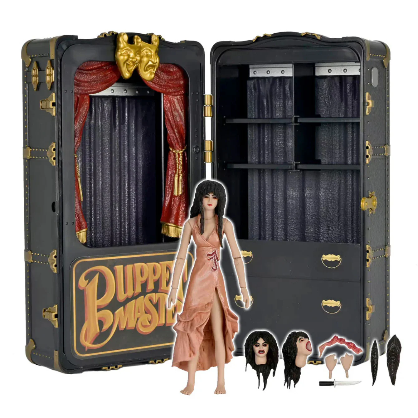 Puppet Master - 7" Scale Action Figure - Leech Woman and Toulon's Puppet Case 2-Pack - Image 2