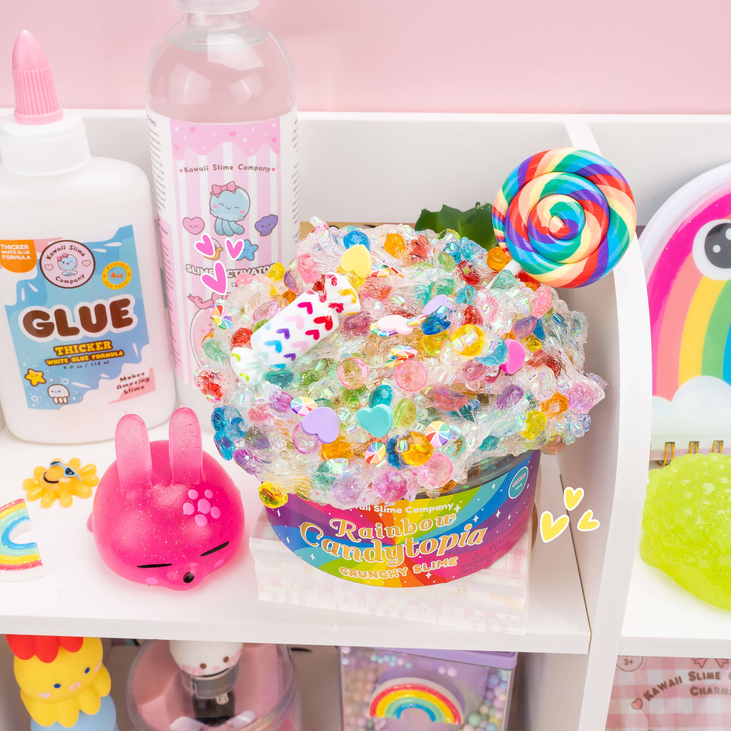 Rainbow Candytopia Crunchy Slime - Image 7