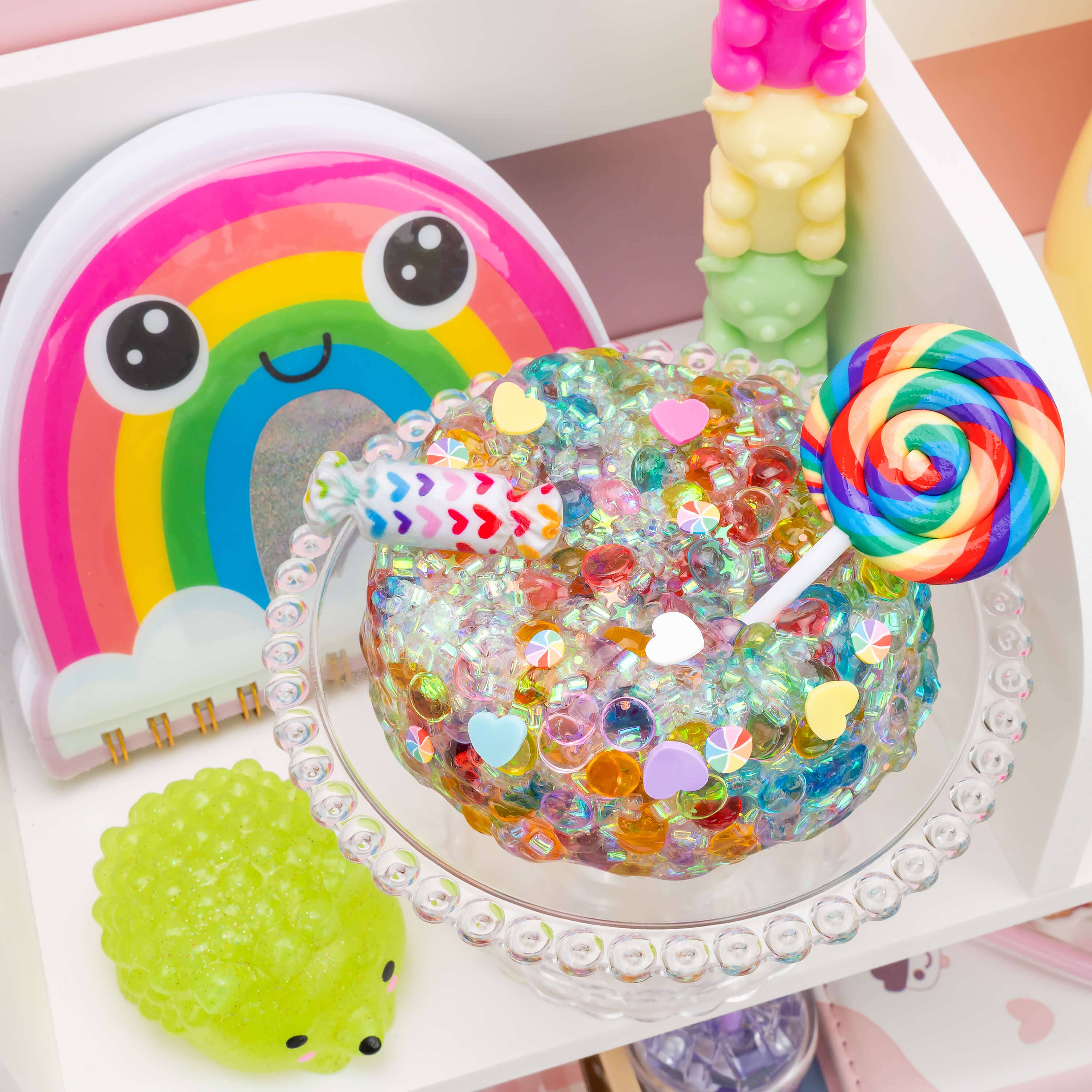 Rainbow Candytopia Crunchy Slime - Image 8