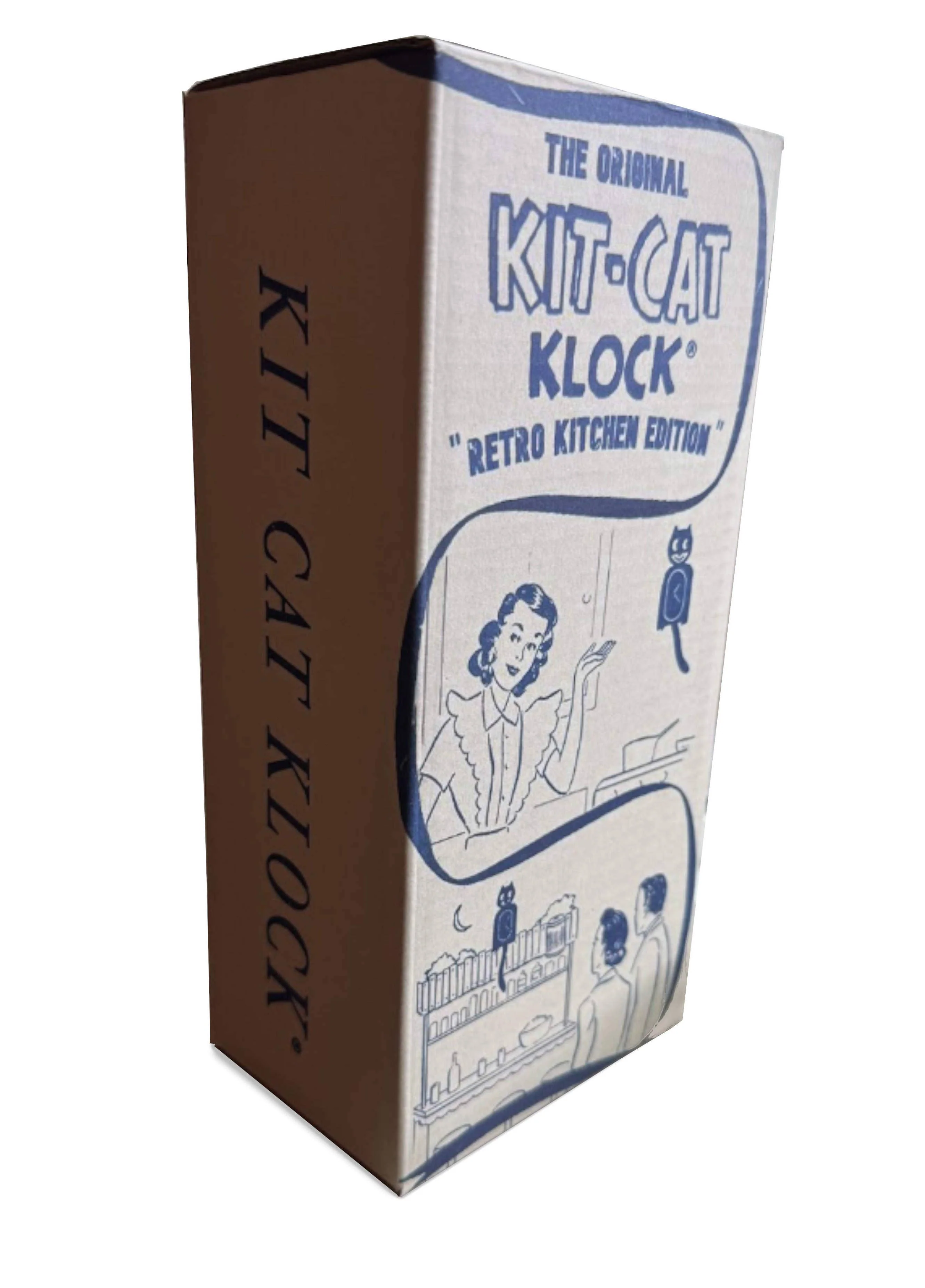 Retro Pink Kitchen Edition Kit-Cat Klock - Image 3