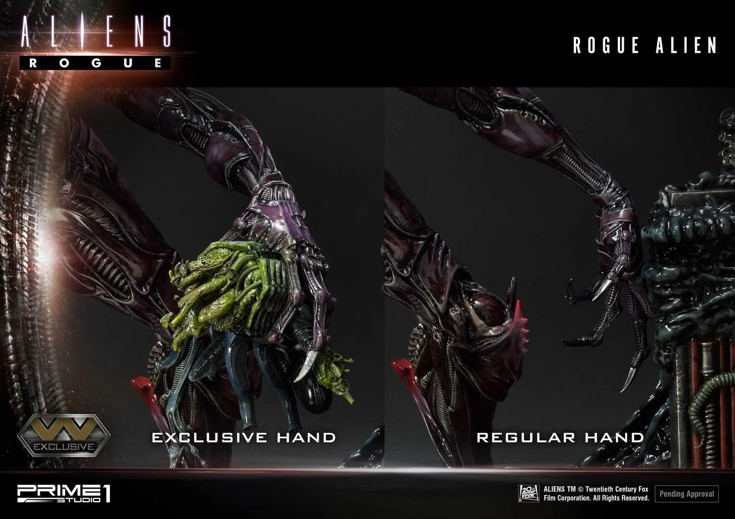 PRE-ORDER Rogue Alien "Battle Diorama" Statue - Image 11
