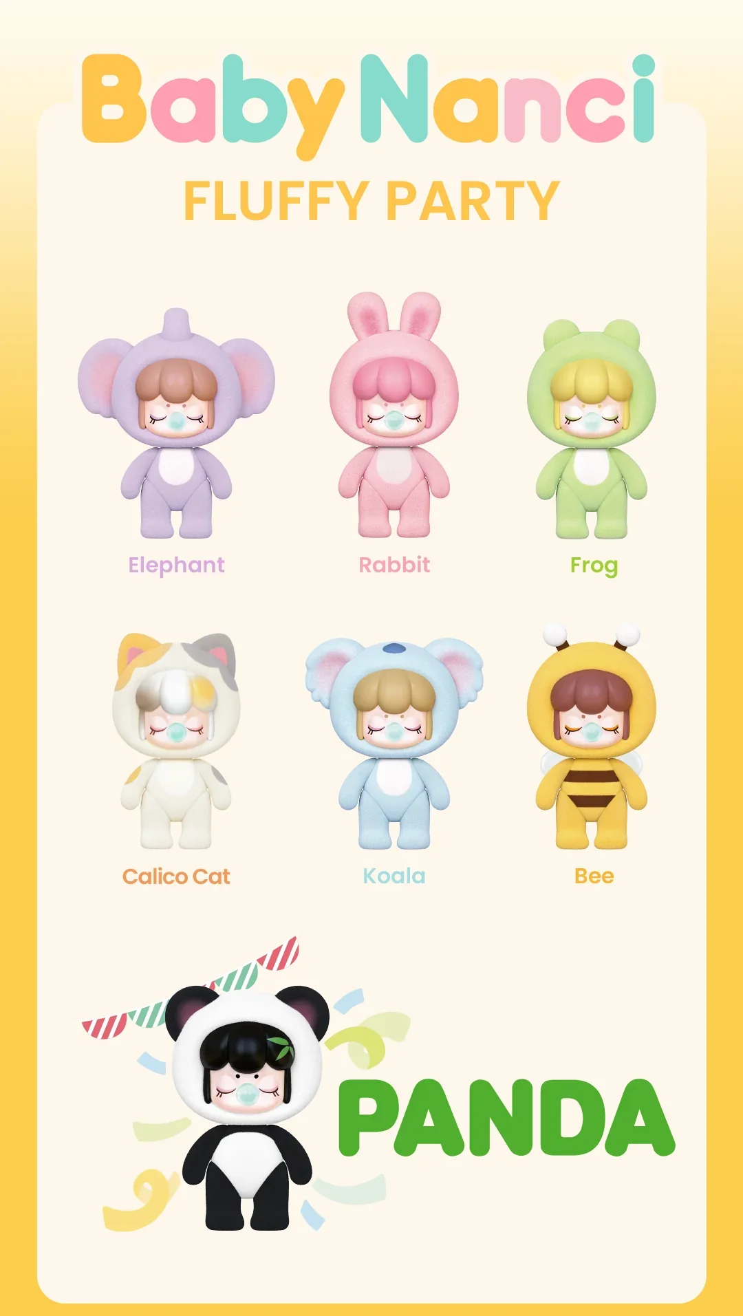 Rolife BabyNanci Fluffy Party Surprise Figure Dolls NCXX - Image 2