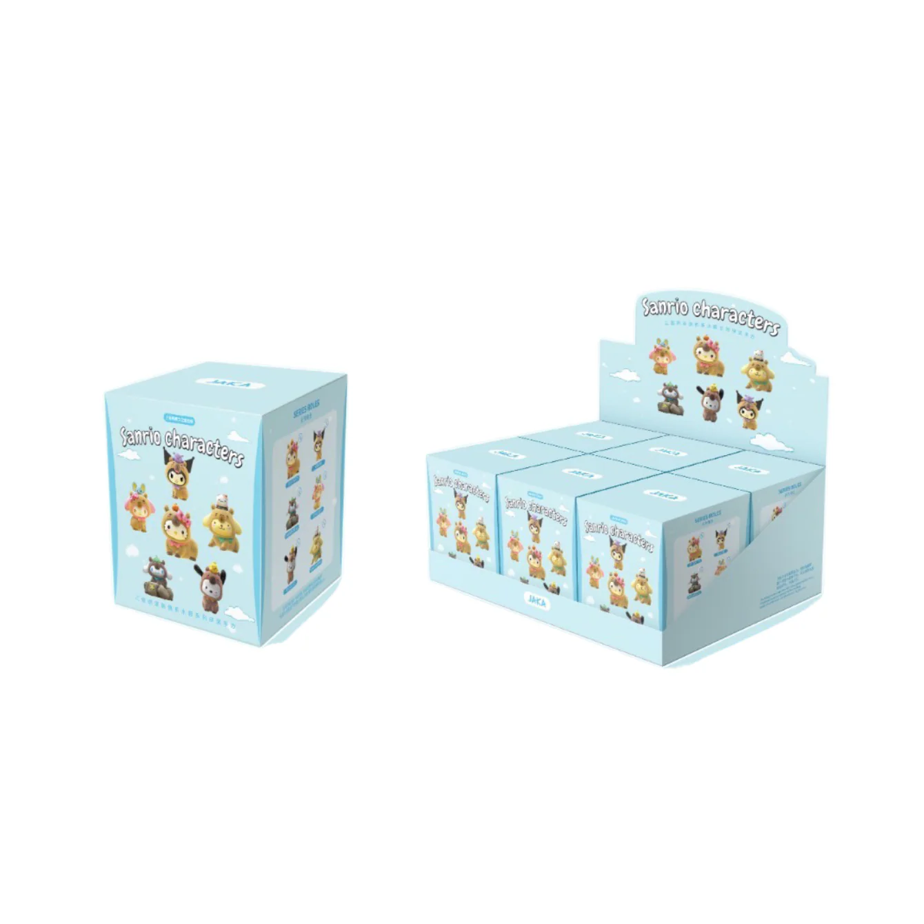 Sanrio Family Laid-back Capybara Deries Assembly Model Blind Box - Image 3