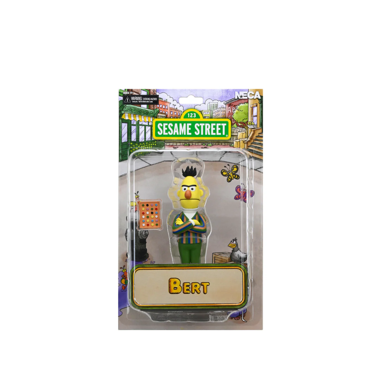 SESAME STREET - 6 IN SCALE ACTION FIGURE - TOONY CLASSICS BERT - Image 2