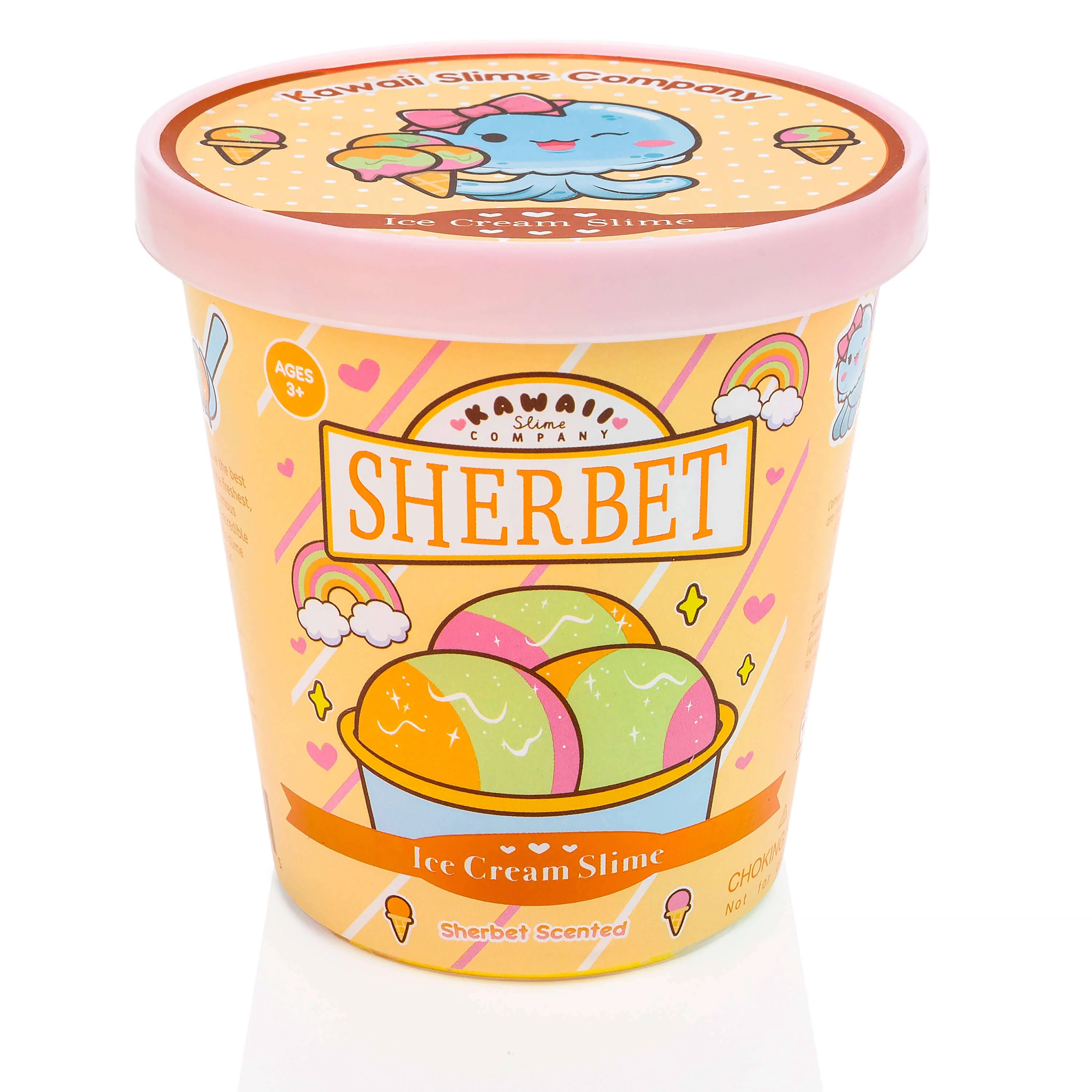 Sherbet Scented Ice Cream Pint Slime - Image 9
