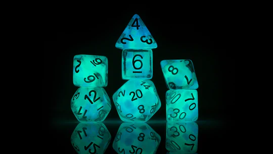 Sirius Dice: Cotton Candy Glowworm - Image 2