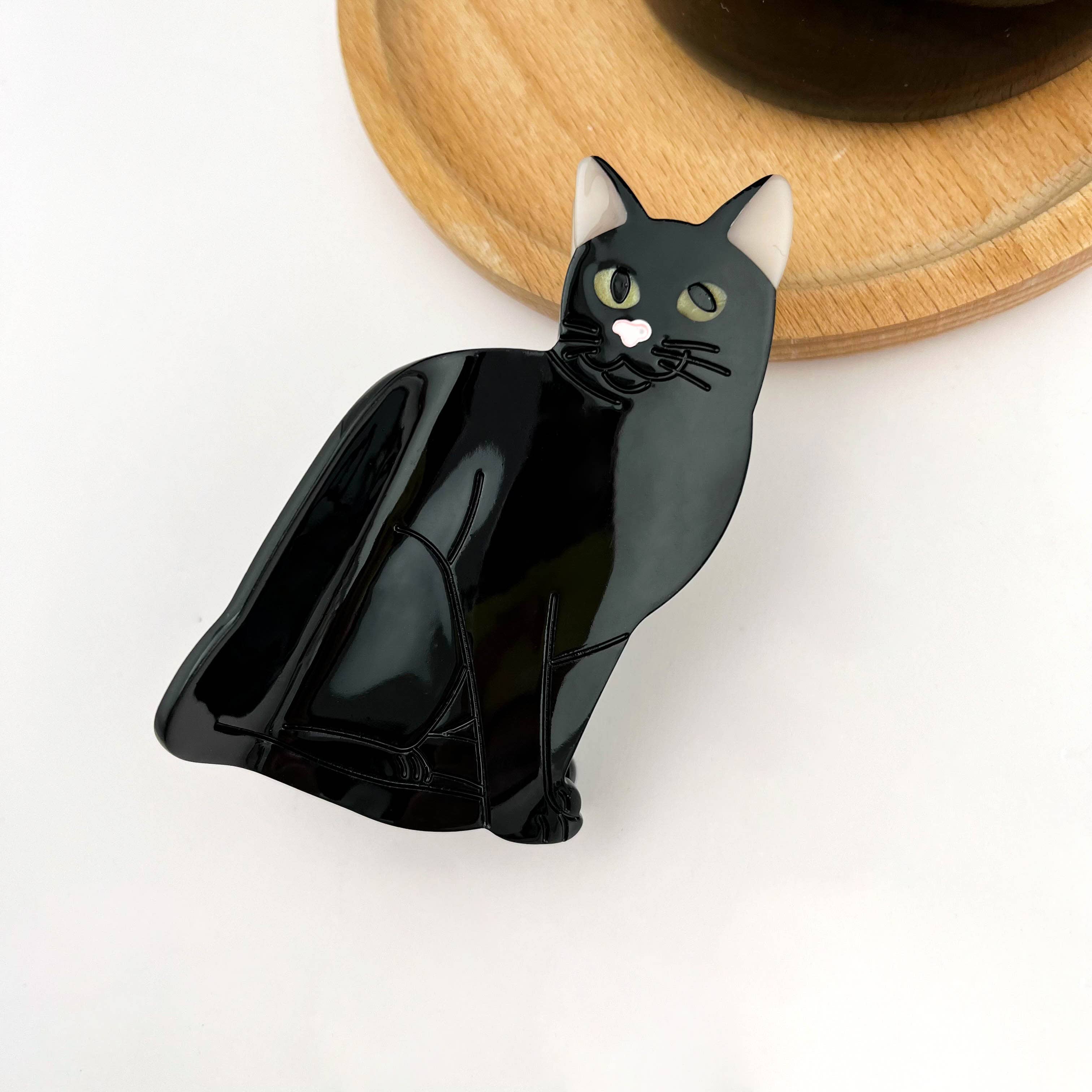 Sitting Cat Hair Claw Clip Collection, Animal Hair Clip - Image 4