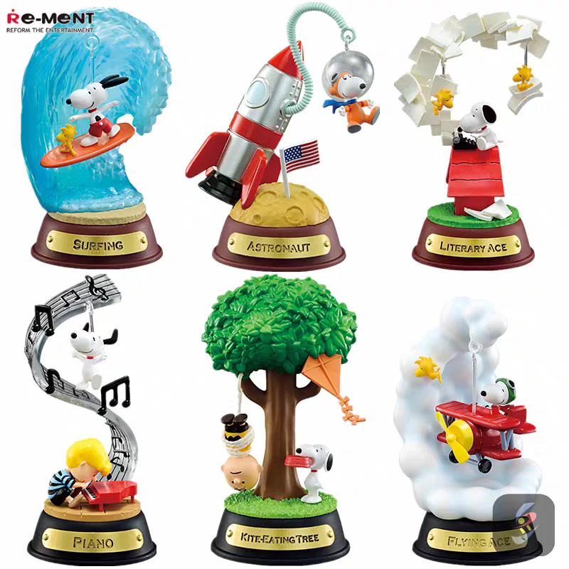 Snoopy on a Swinging Diorama Blind Box - Image 3