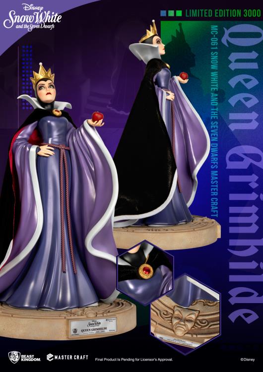 Snow White and the Seven Dwarves Master Craft MC-061 Queen Grimhilde Limited Edition Statue - Image 4