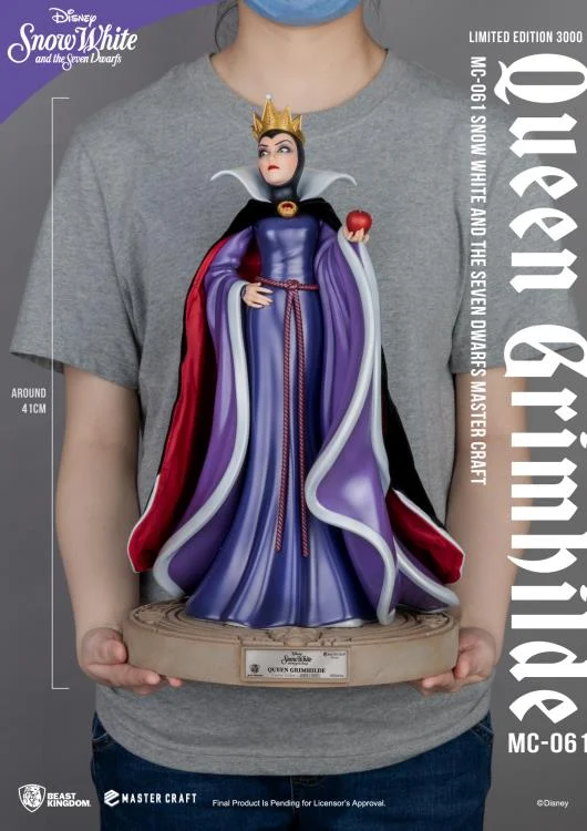 Snow White and the Seven Dwarves Master Craft MC-061 Queen Grimhilde Limited Edition Statue - Image 5