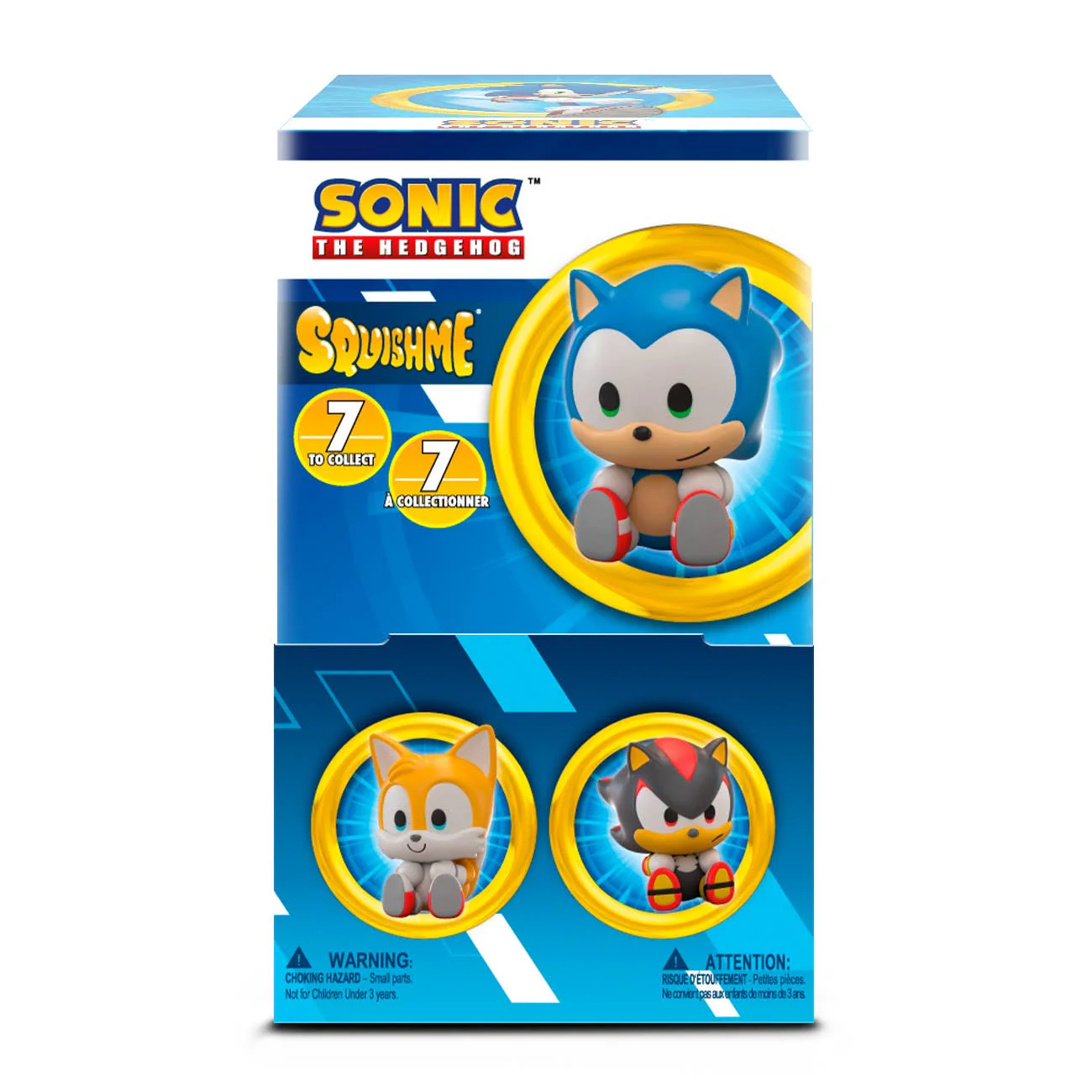 Sonic 3.5" SquishMe Scented Figure Mystery Packs in Display - Image 14