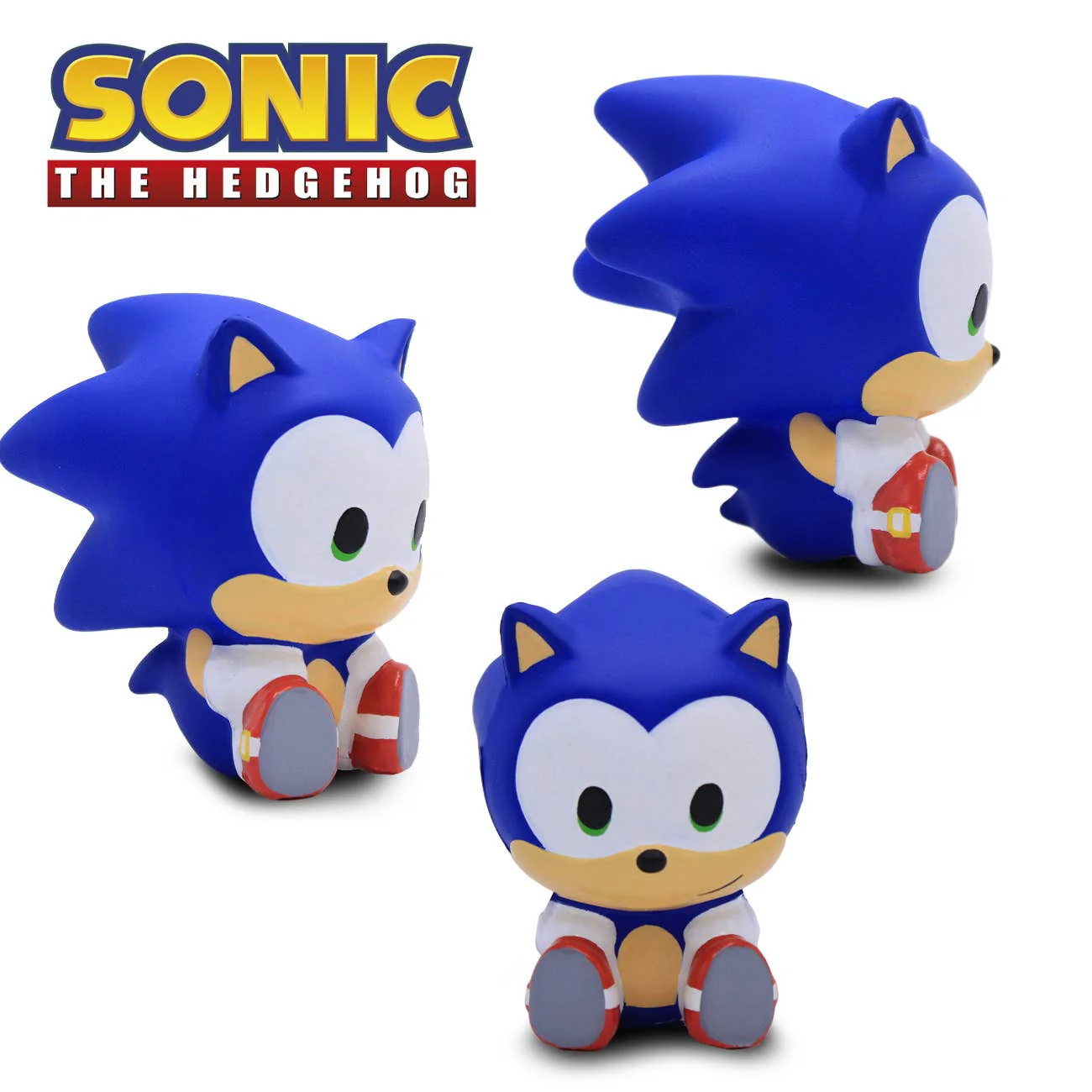 Sonic 3.5" SquishMe Scented Figure Mystery Packs in Display - Image 4