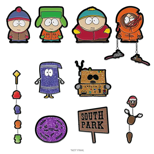 SOUTH PARK DELUXE ENAMEL PINS - Image 2
