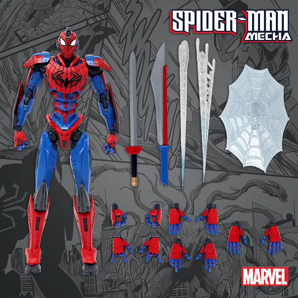 Spider-Man Mecha Collectible Figure by Mondo - Image 2