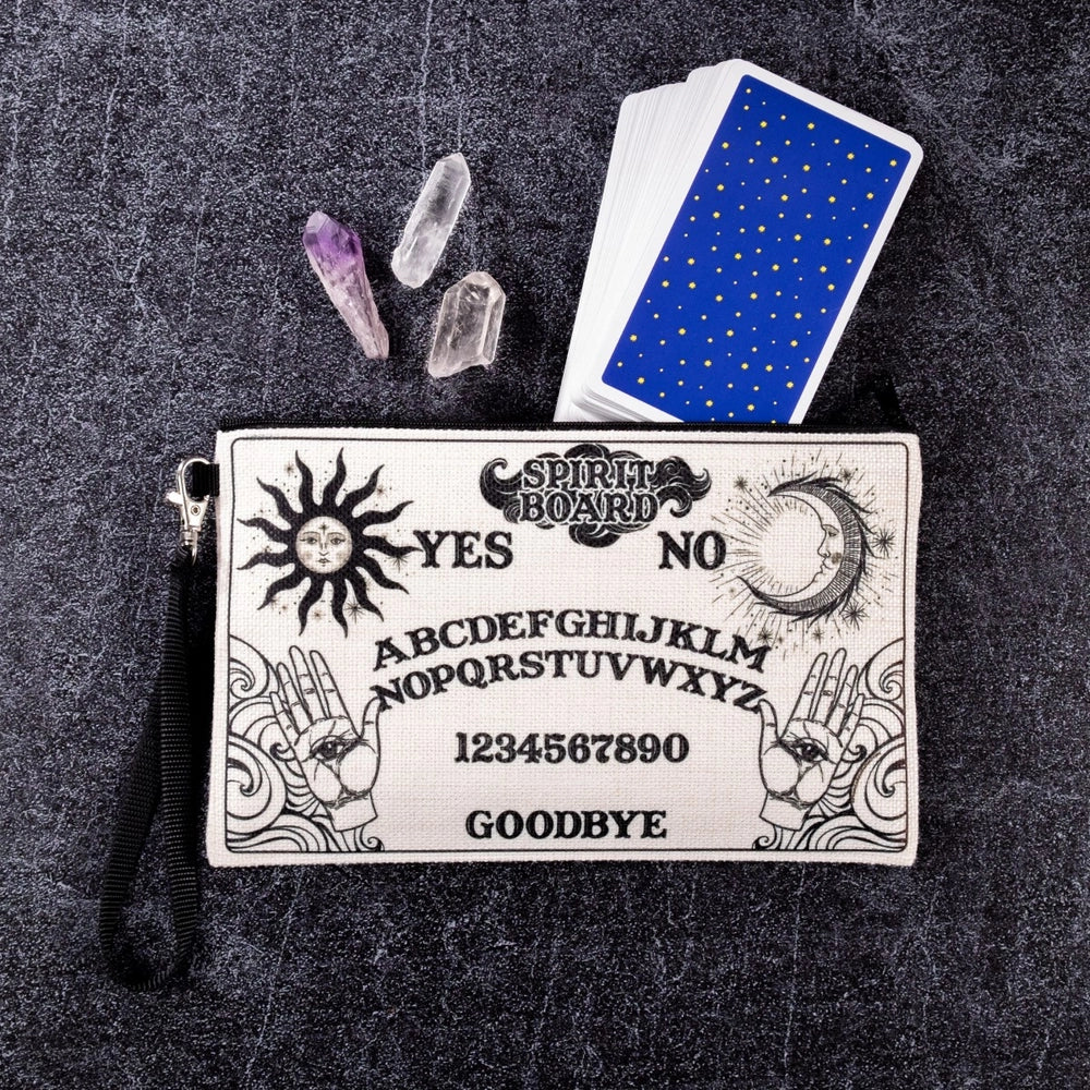Spirit Board Large Zippered Pouch Witch Purse - Image 2