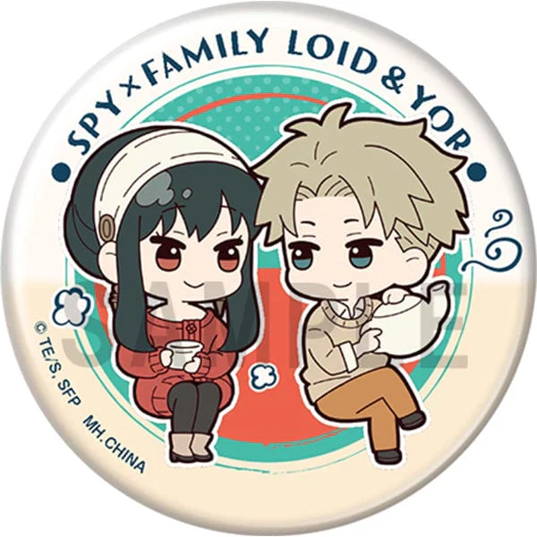 SPY×FAMILY vol 1 "Spy x Family" Megahouse Metal Badge Collection ONE EACH - Image 3