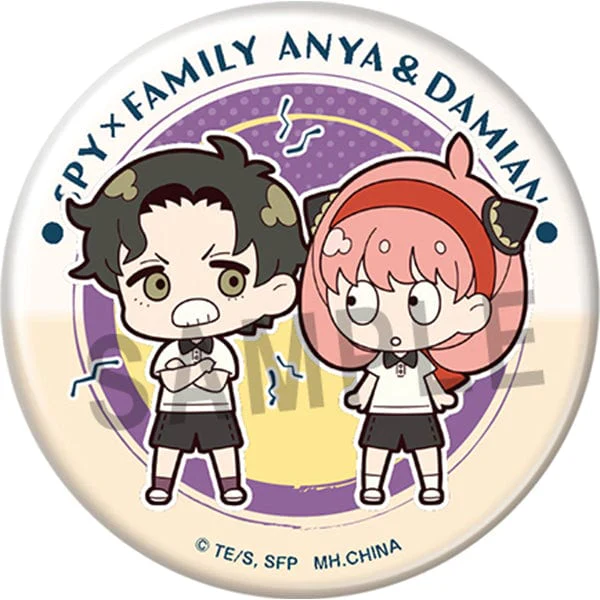 SPY×FAMILY vol 1 "Spy x Family" Megahouse Metal Badge Collection ONE EACH - Image 6