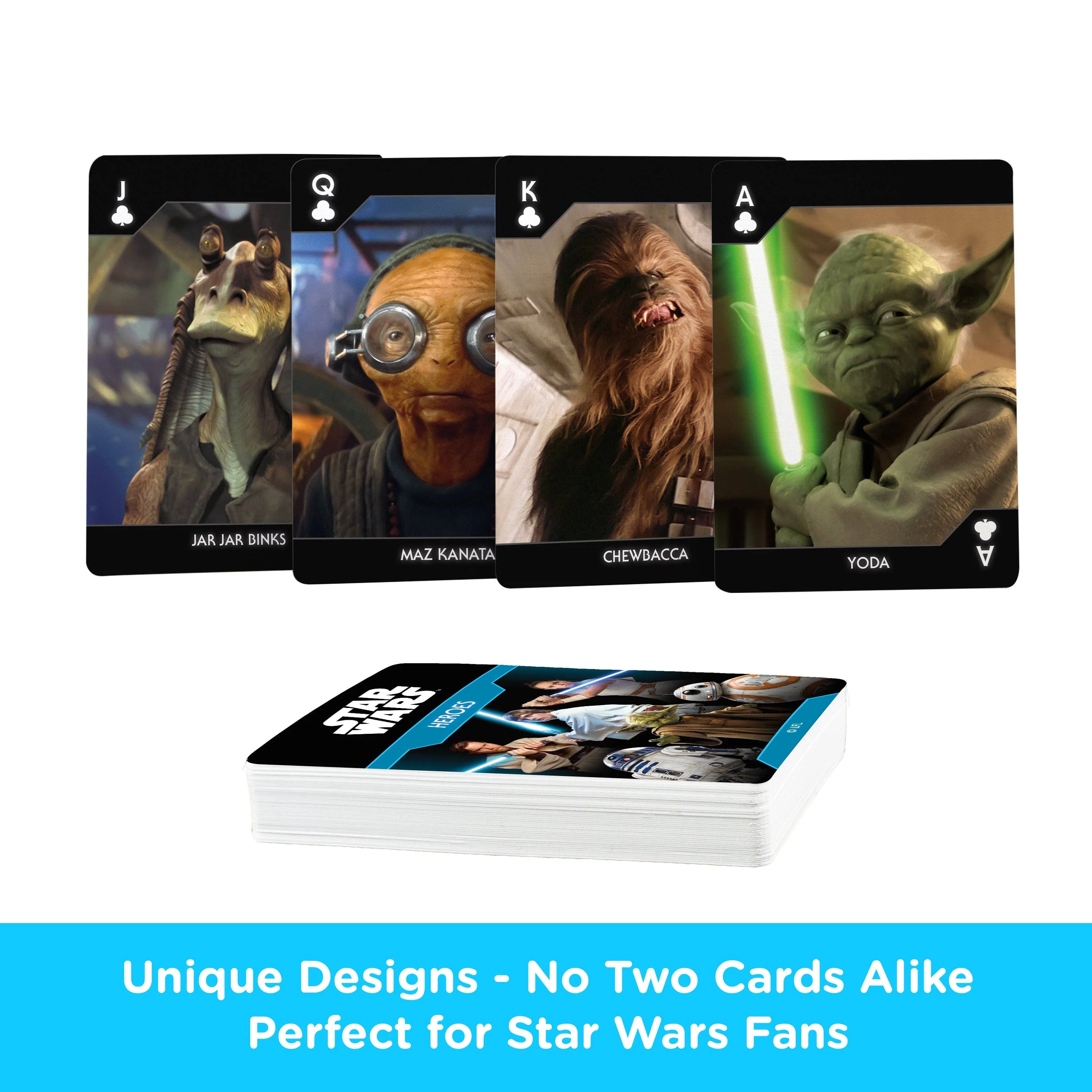 Star Wars Heroes Playing Cards - Image 3