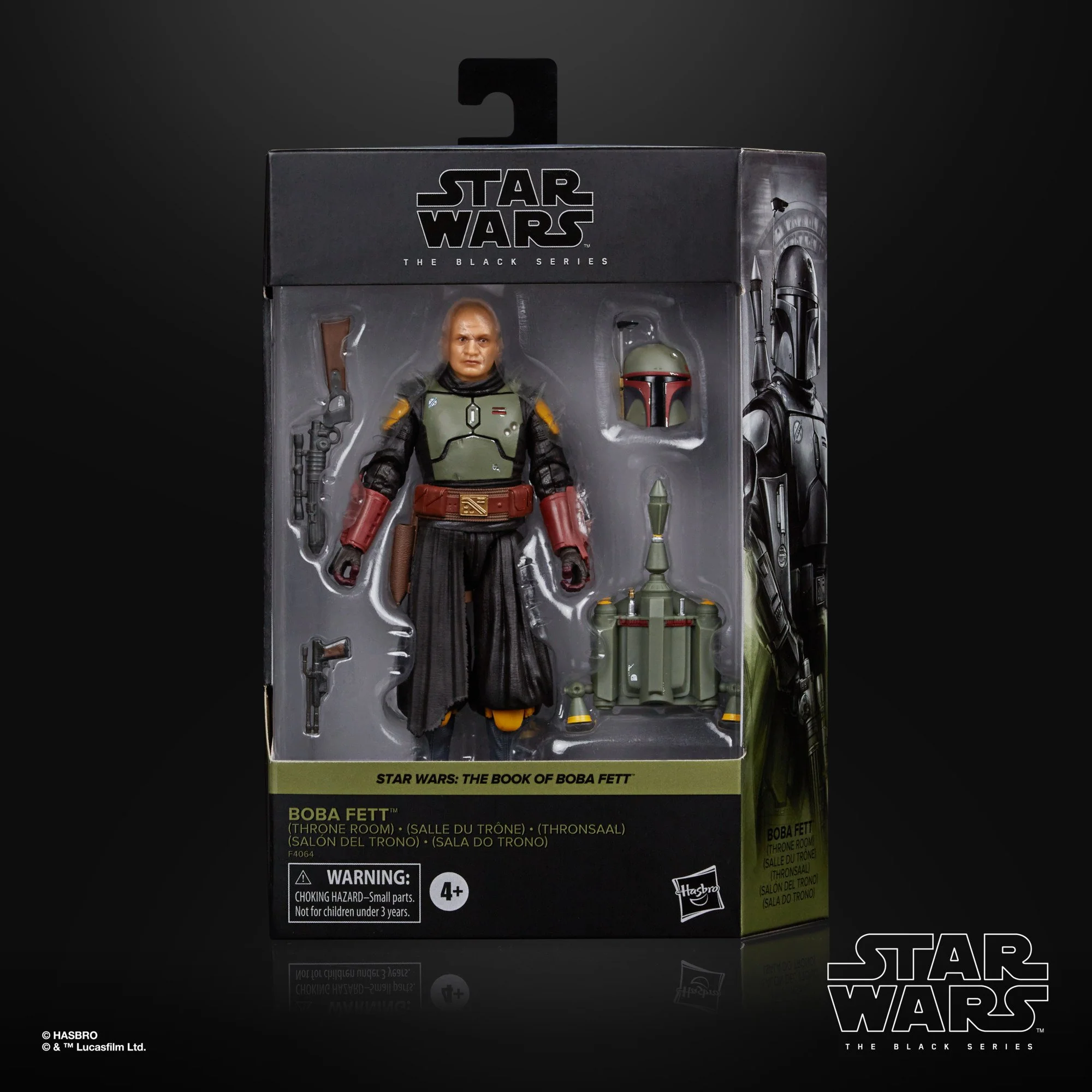 Star Wars The Black Series Boba Fett (Throne Room) Deluxe Action Figure - Image 2
