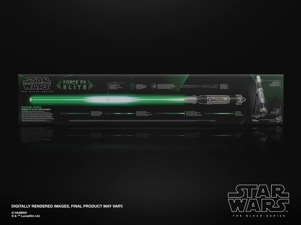 Star Wars: The Black Series Sabine Wren Force FX Elite Lightsaber (Ahsoka) - Image 4
