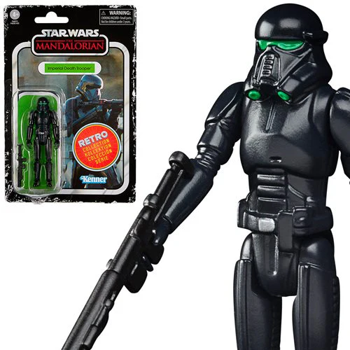 Star Wars The Retro Collection Imperial Death Trooper 3 3/4-Inch Action Figure - Image 2