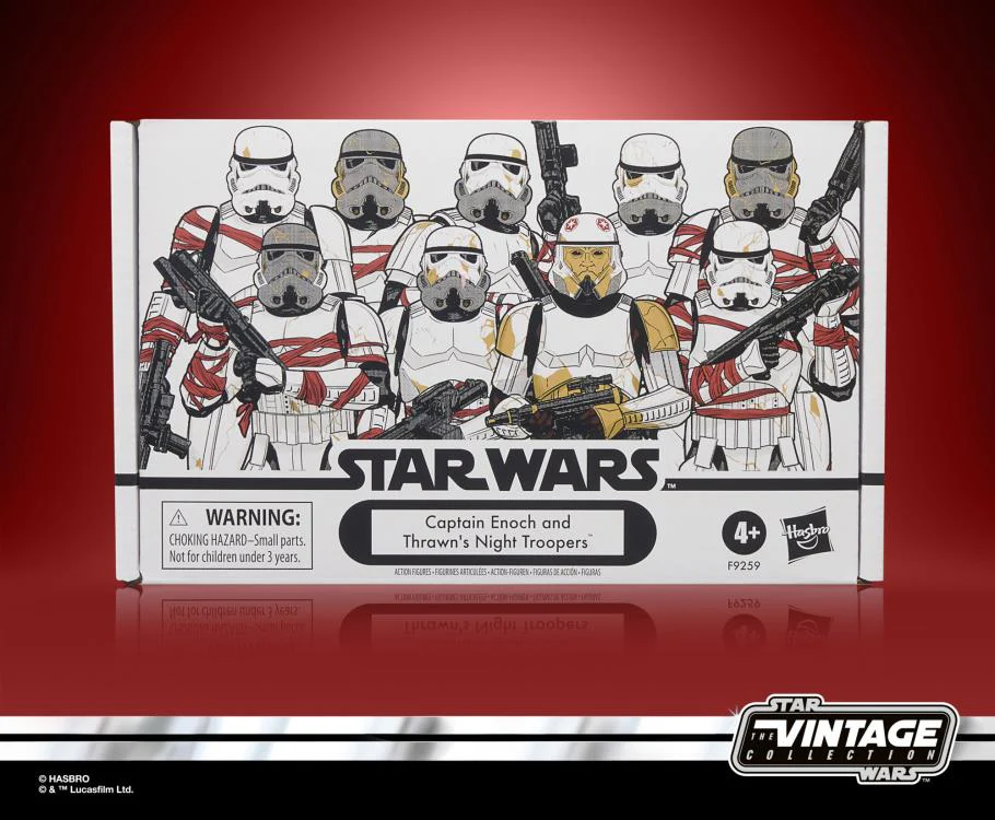 Star Wars: The Vintage Collection Captain Enoch & Thrawn's Night Troopers Four-Pack (Ahsoka) - Image 2