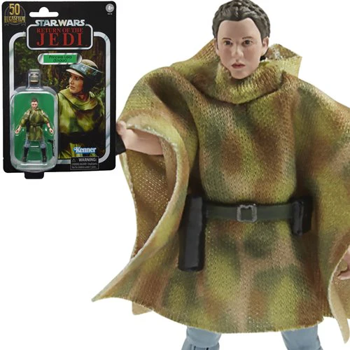 Star Wars The Vintage Collection Princess Leia (Endor) 3 3/4-Inch Action Figure - Image 2