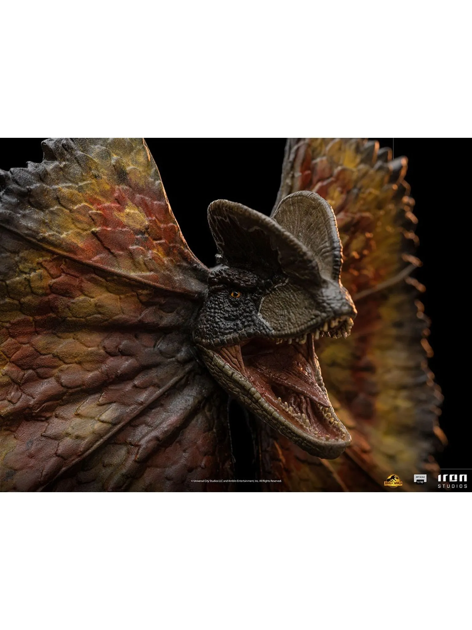 Statue Dilophosaurus - Jurassic World - Art Scale 1/10 - Iron Studios - Image 3