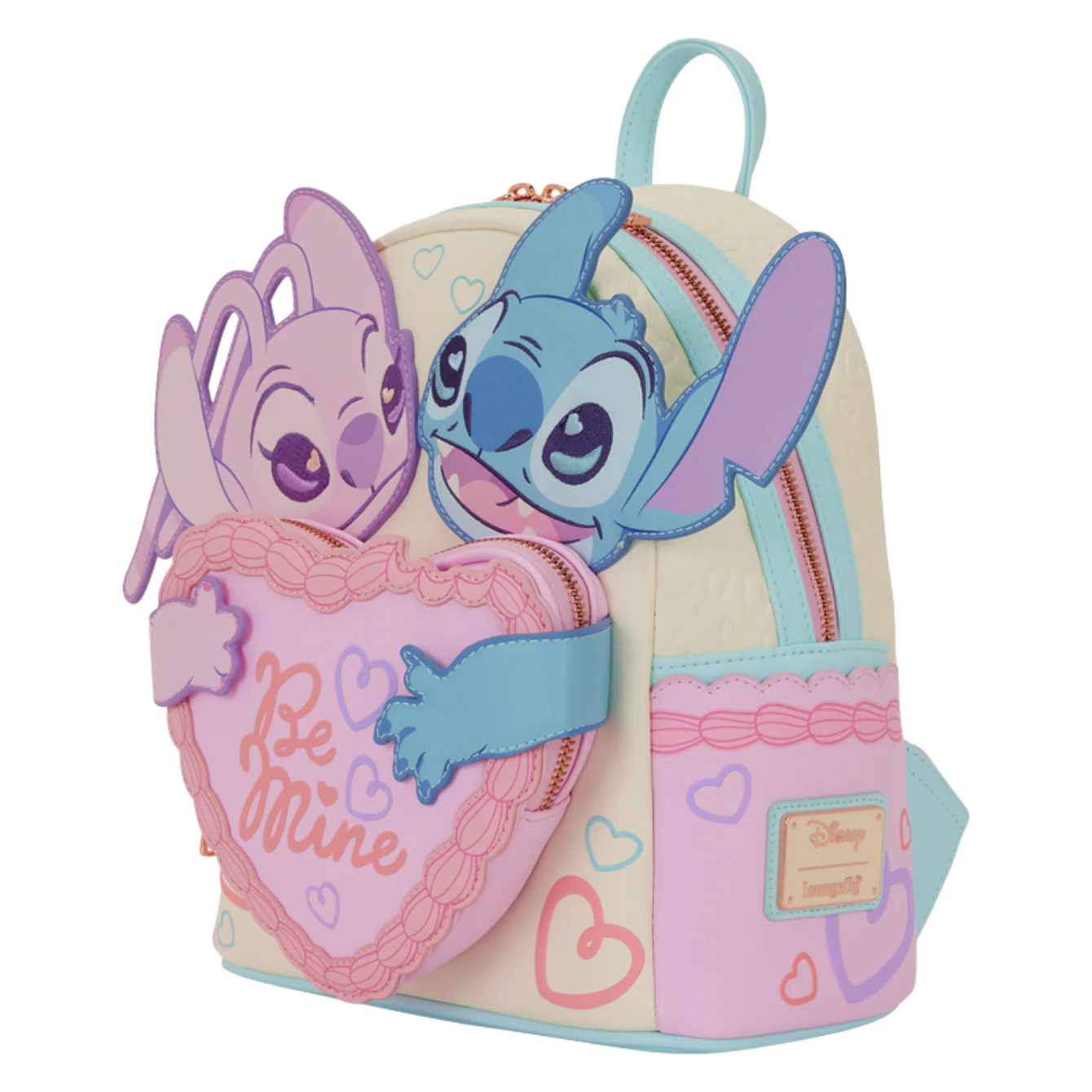 Stitch & Angel Be Mine Mini Backpack - Image 2