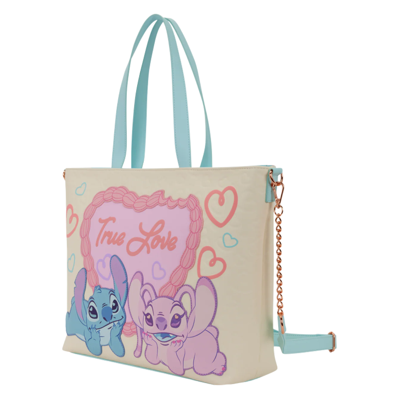 Stitch & Angel True Love Tote Crossbody Bag - Image 2