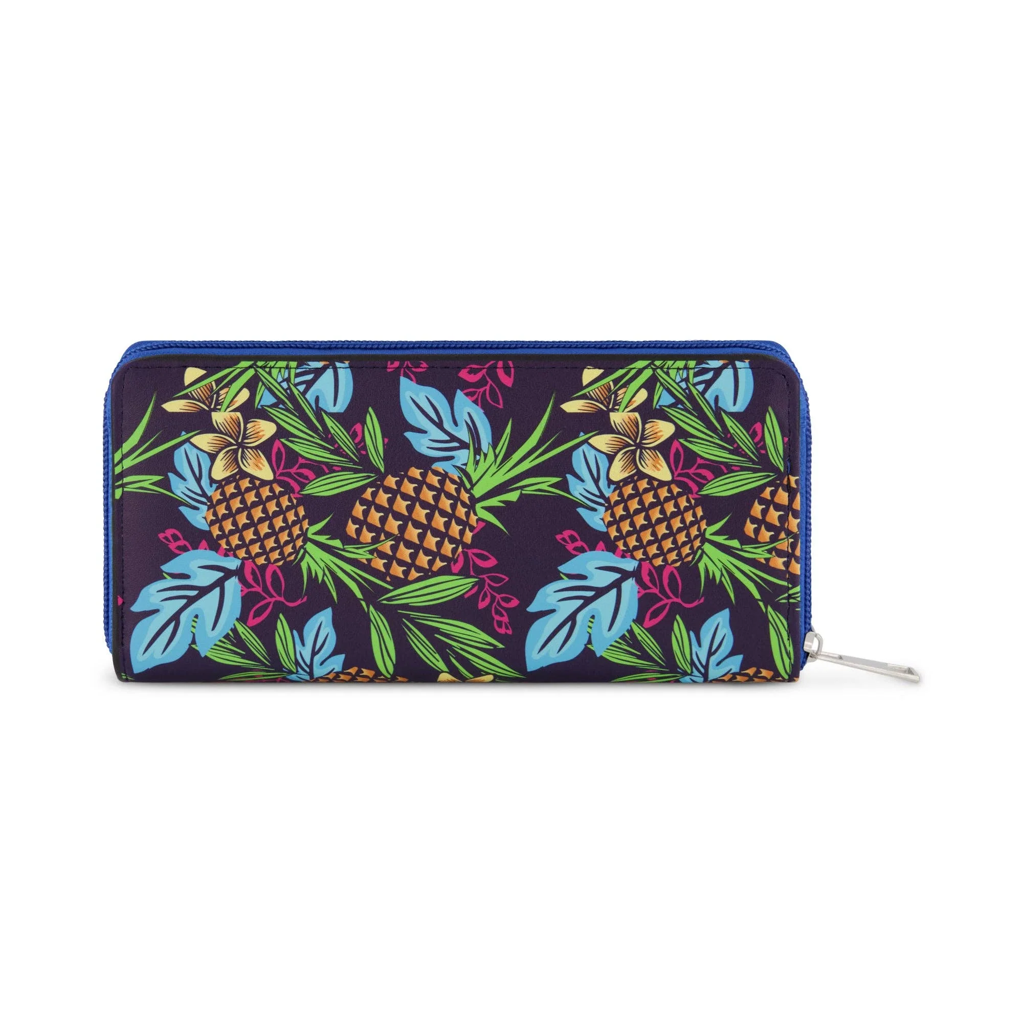Stitch Neon Vintage Tropical Zip Around, Navy - Image 2