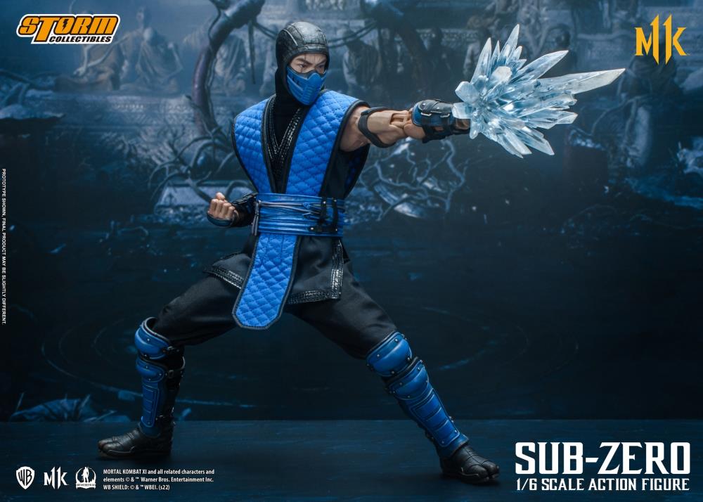 Storm Collectibles - Mortal Kombat 11 - Sub-Zero, Storm Collectibles 1/6 Action Figure - Image 9