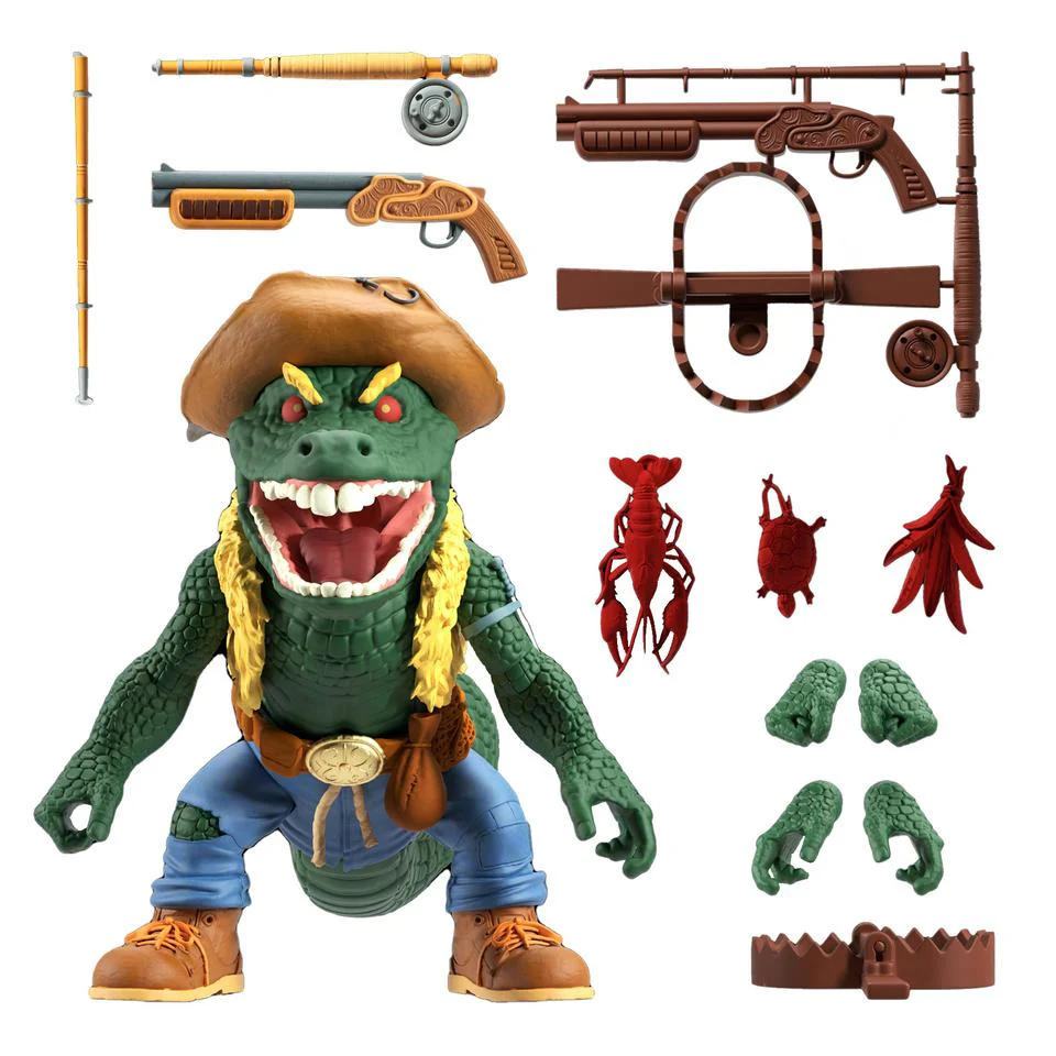 Super7 Ultimate Teenage Mutant Ninja Turtles Wave 5 Leatherhead 7 Inch Action Figure - Image 2