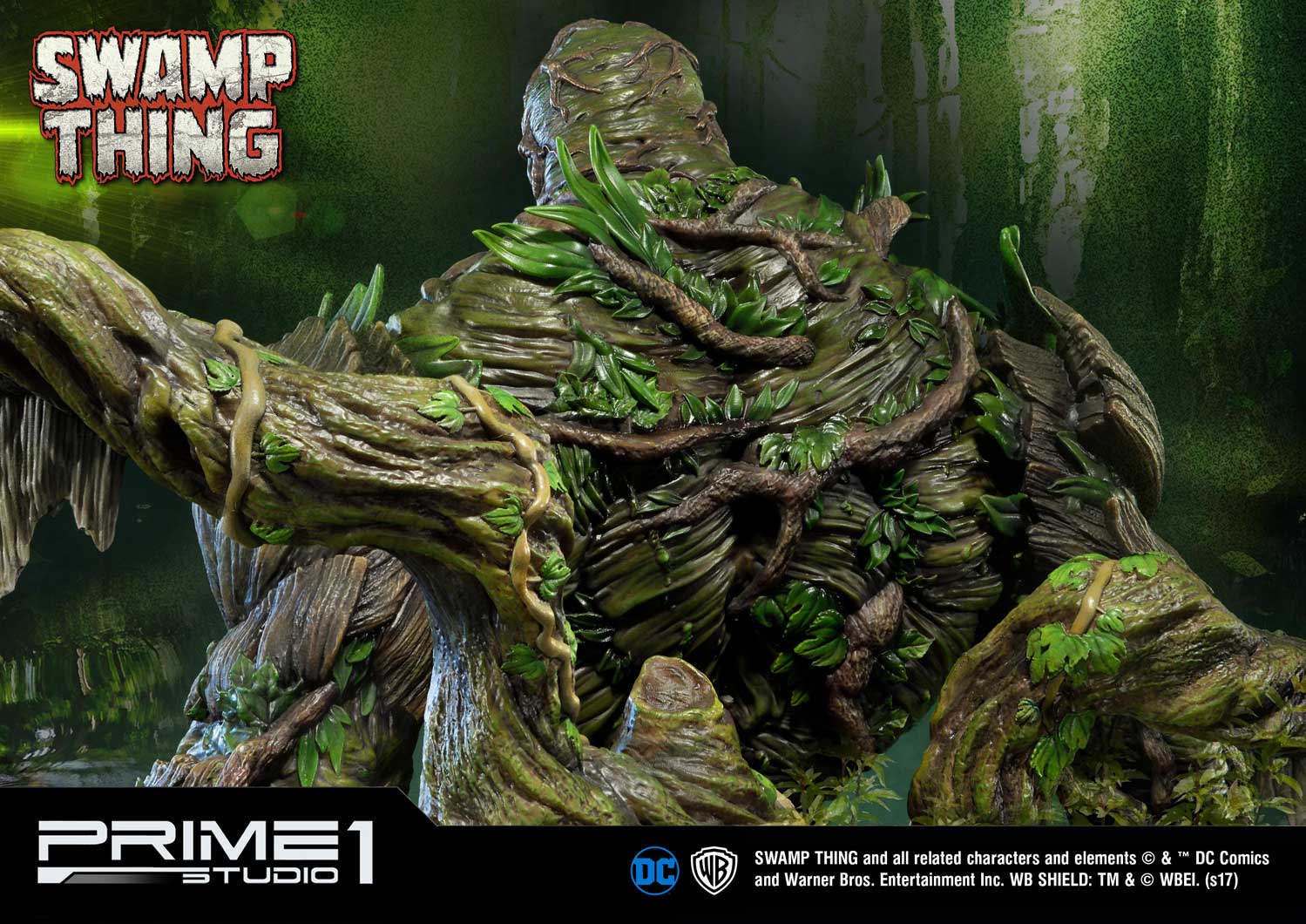 PRE-ORDER Swamp thing Statue Deluxe - Image 12