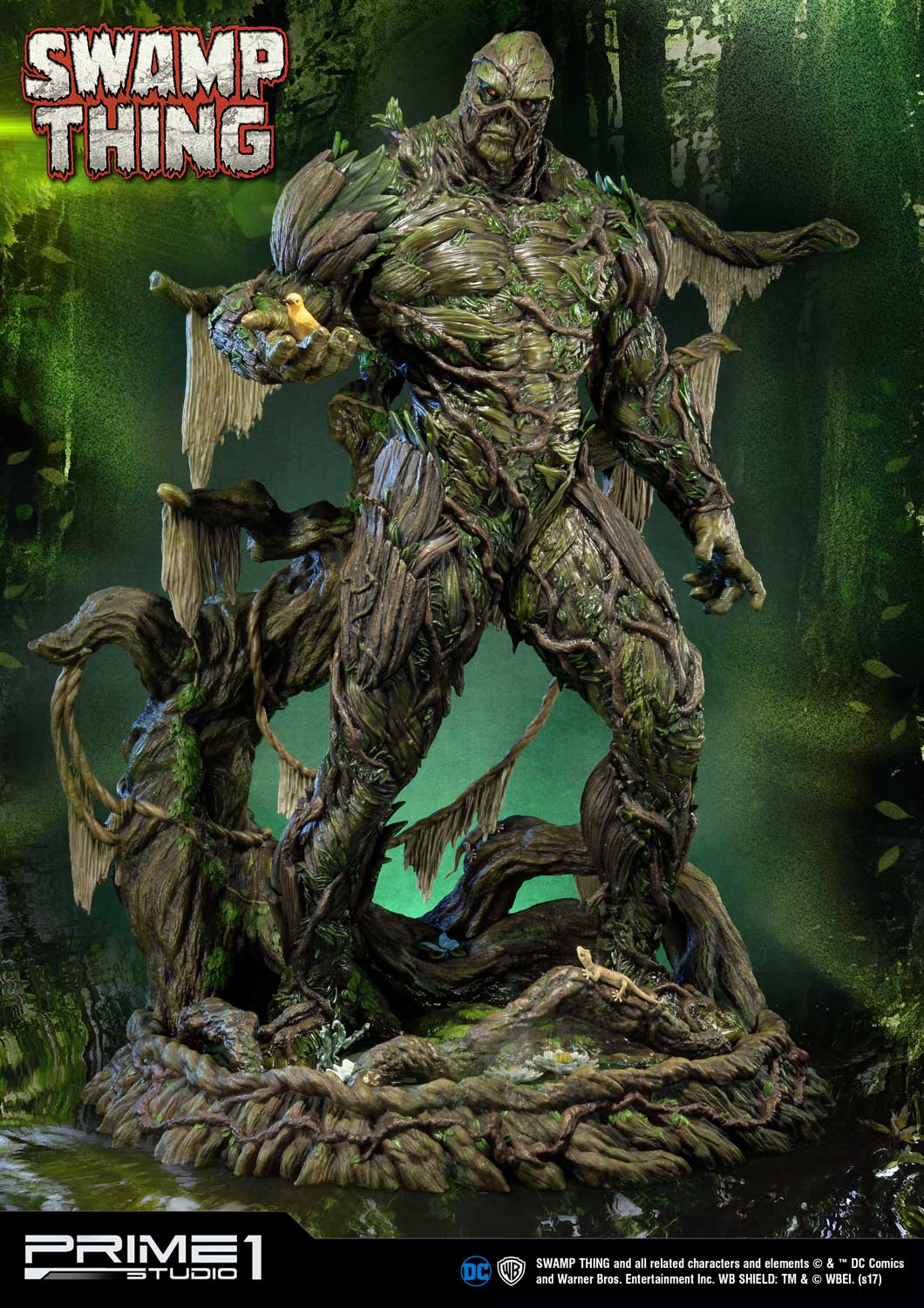 PRE-ORDER Swamp thing Statue Deluxe - Image 3