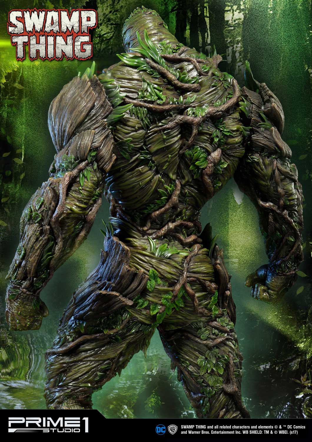 PRE-ORDER Swamp thing Statue Deluxe - Image 6