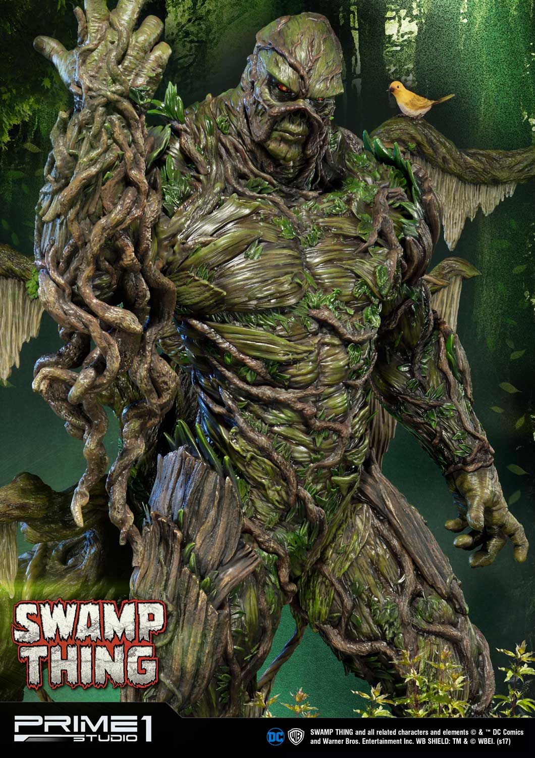 PRE-ORDER Swamp thing Statue Deluxe - Image 8