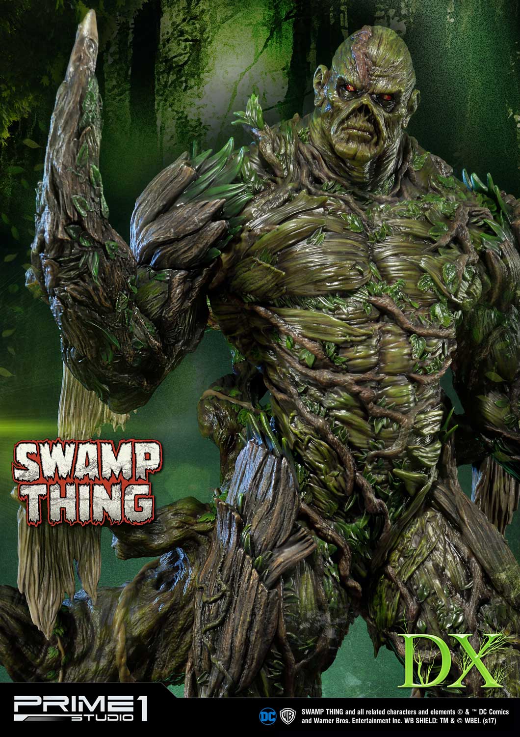 PRE-ORDER Swamp thing Statue Deluxe - Image 9