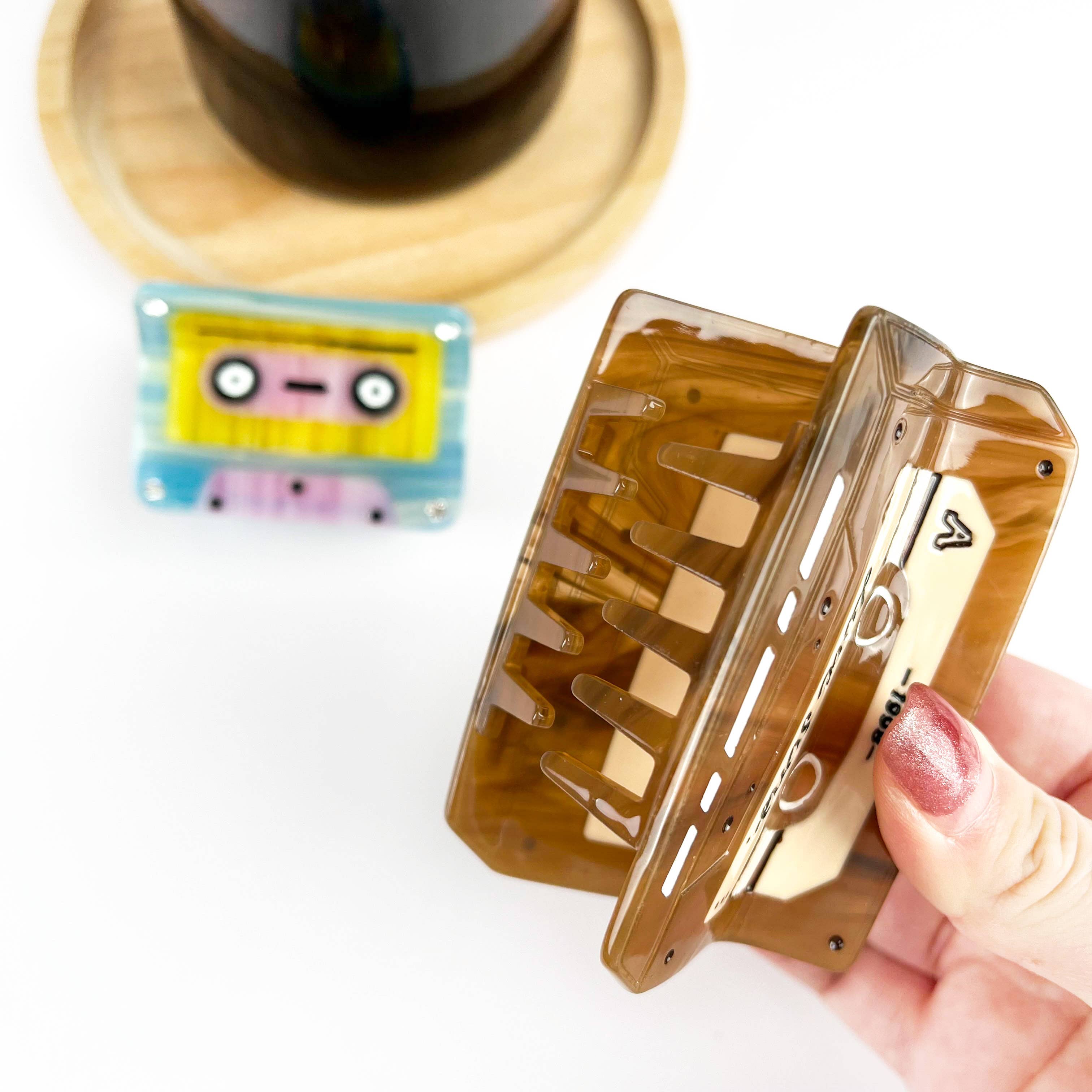 Tape Hair Clip,Acetate Creative Hair Claw - Image 10