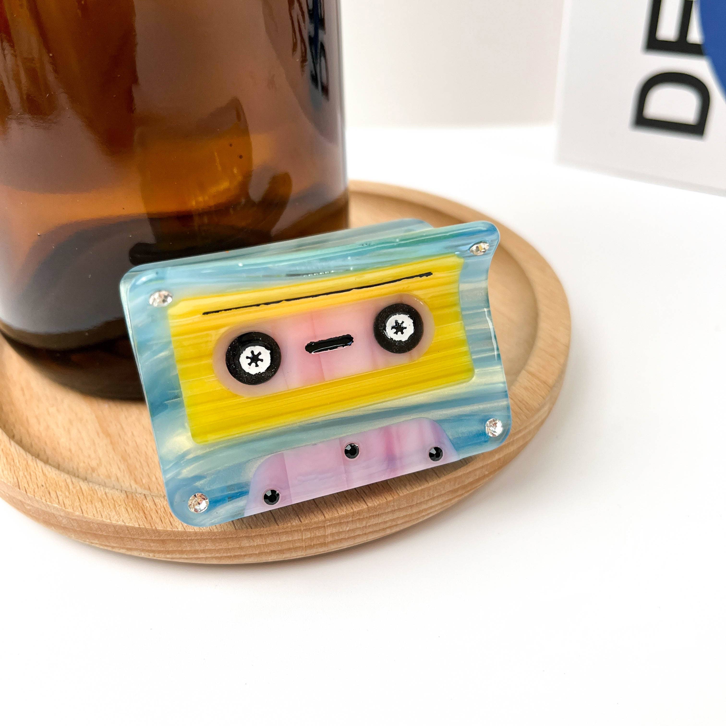 Tape Hair Clip,Acetate Creative Hair Claw - Image 6
