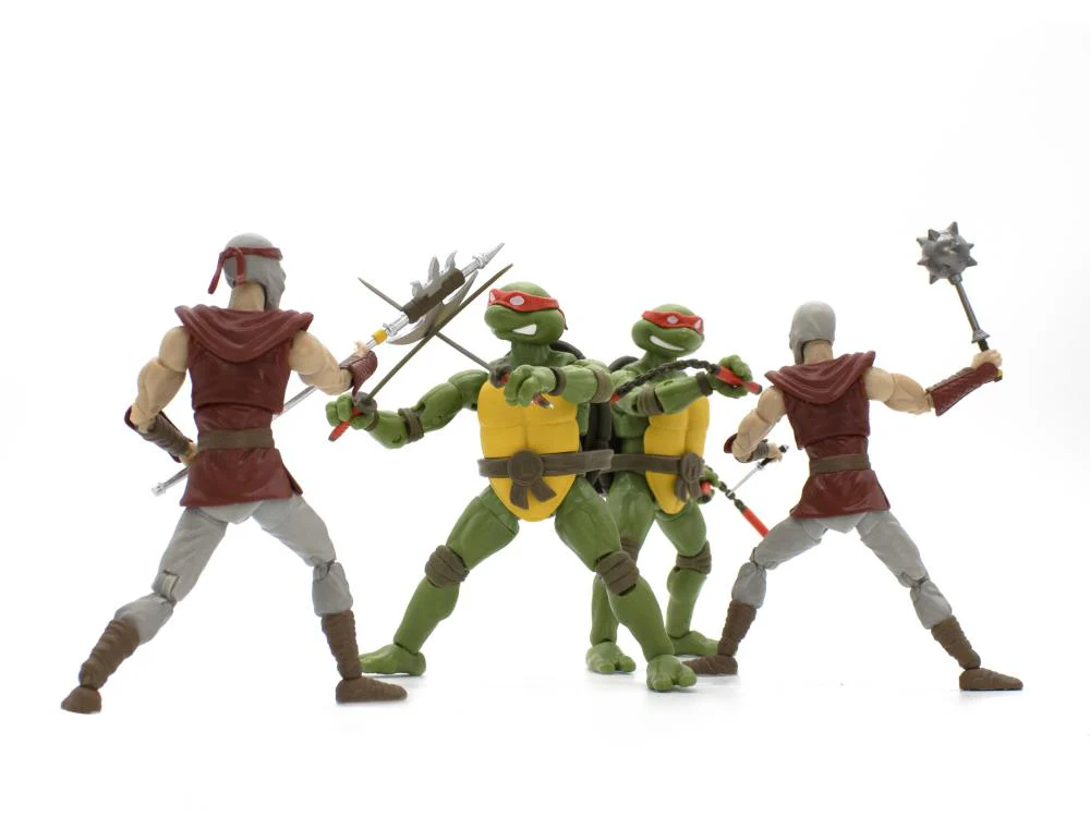 Teenage Mutant Ninja Turtles BST AXN PX Previews Exclusive Classic Comic Four-Pack (Set 1) - Image 7