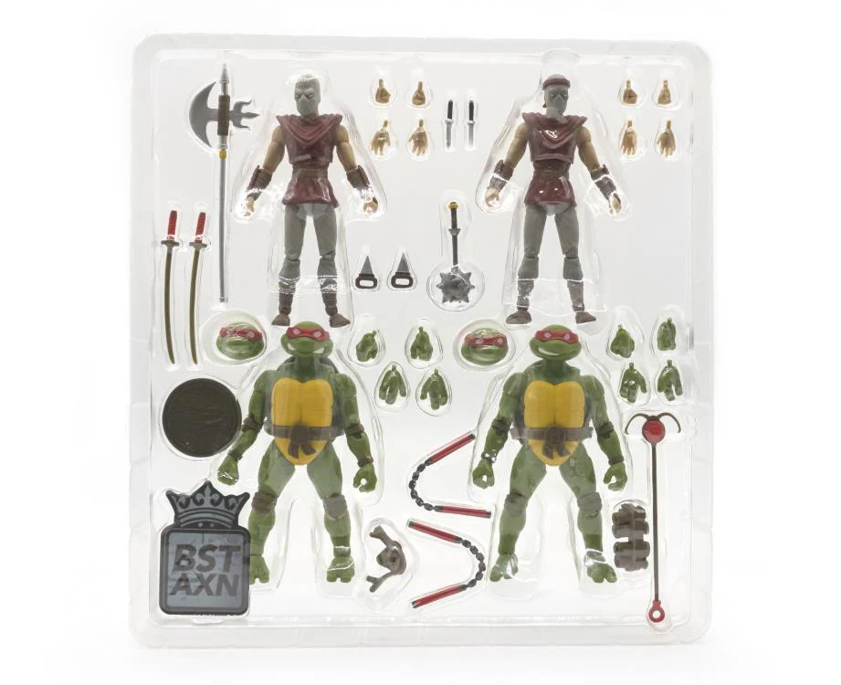 Teenage Mutant Ninja Turtles BST AXN PX Previews Exclusive Classic Comic Four-Pack (Set 1) - Image 8