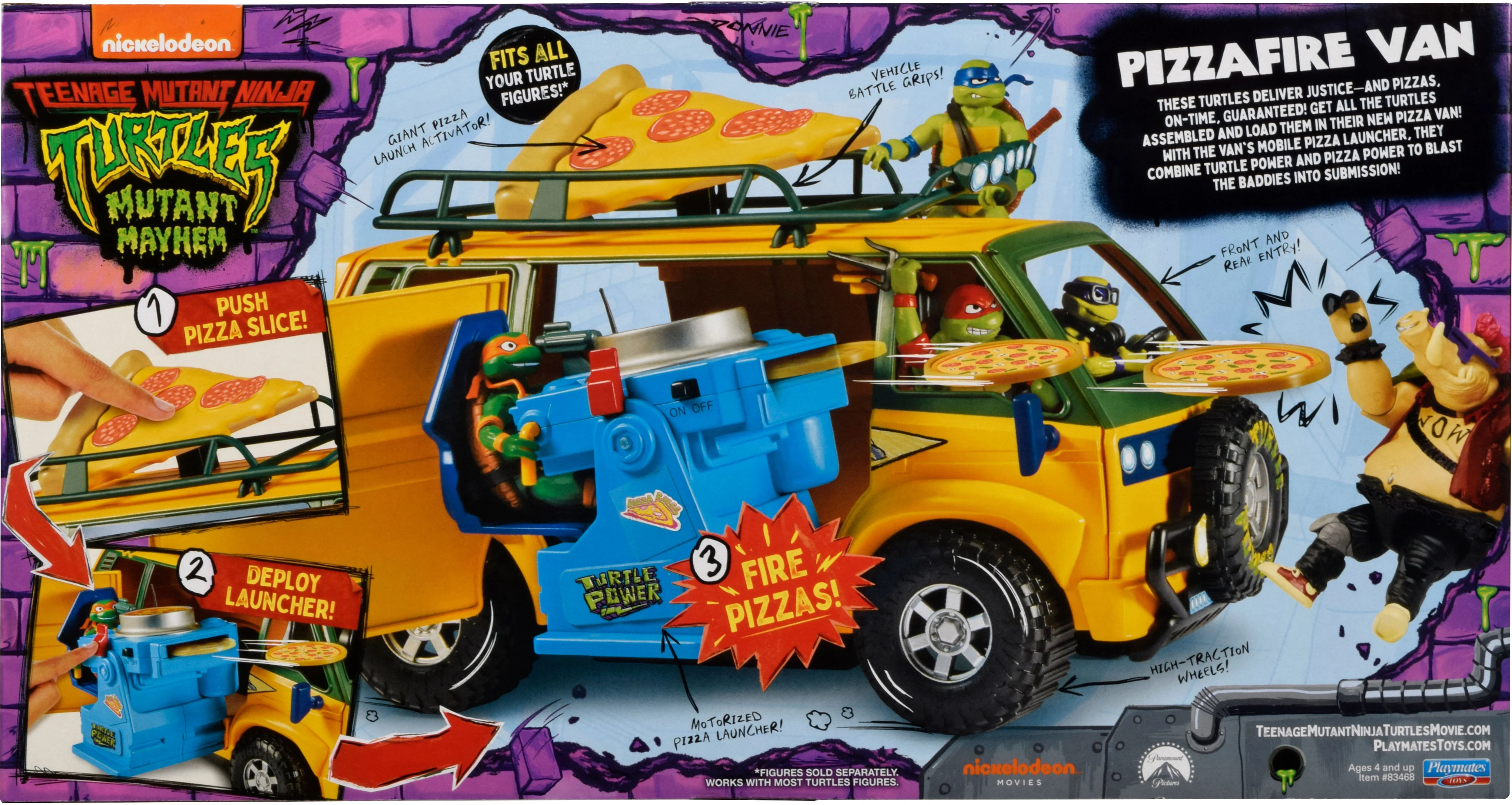 Teenage Mutant Ninja Turtles: Mutant Mayhem: Pizza Delivery Van - Image 2