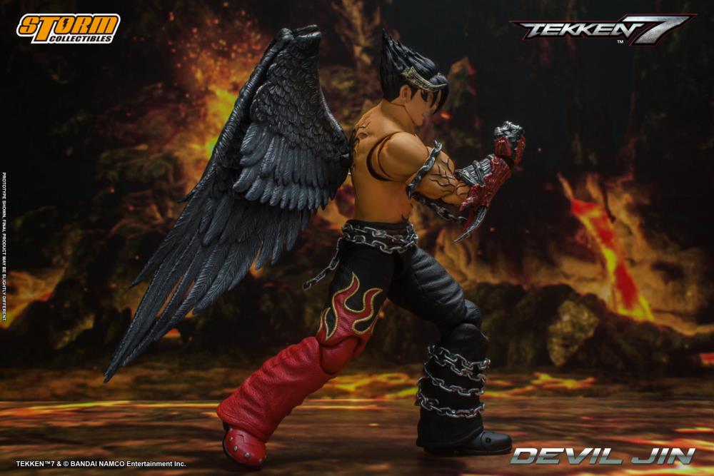 Tekken 7 Devil Jin 1/12 Scale Figure - Image 12