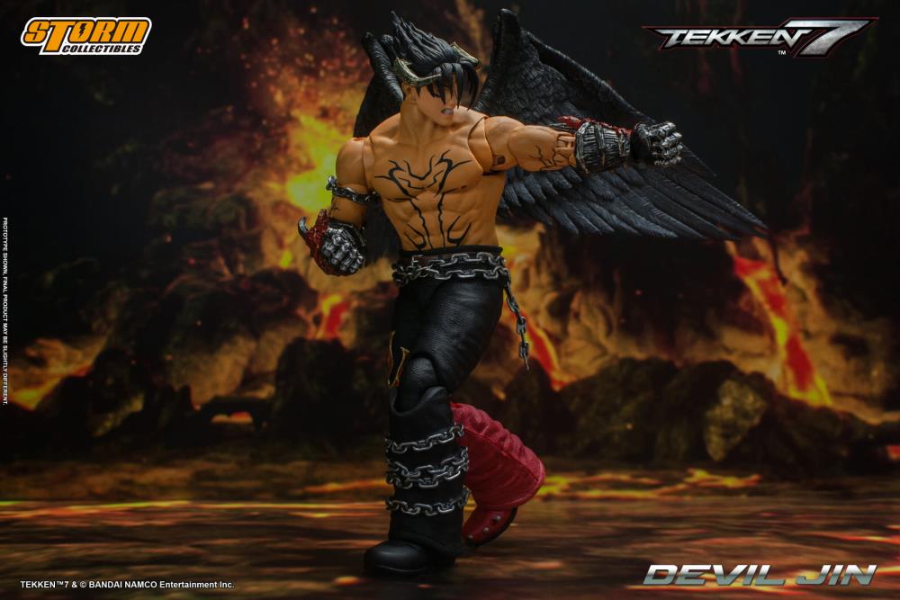 Tekken 7 Devil Jin 1/12 Scale Figure - Image 14